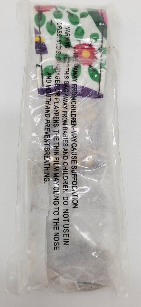New Sealed Vera Bradley Viva La Vera Plastic Loop Key Chain Fob